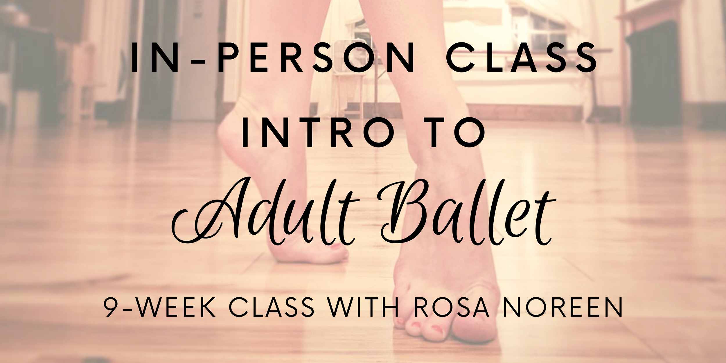 Portland Maine Beginner Adult Ballet Class