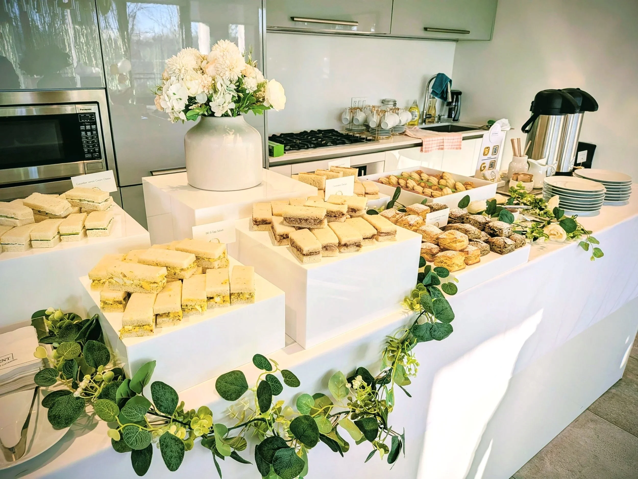 Afternoon tea table catering- Vancouver