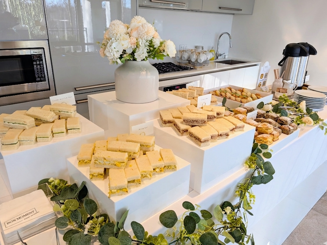 Bon Moment afternoon tea catering Vancouver