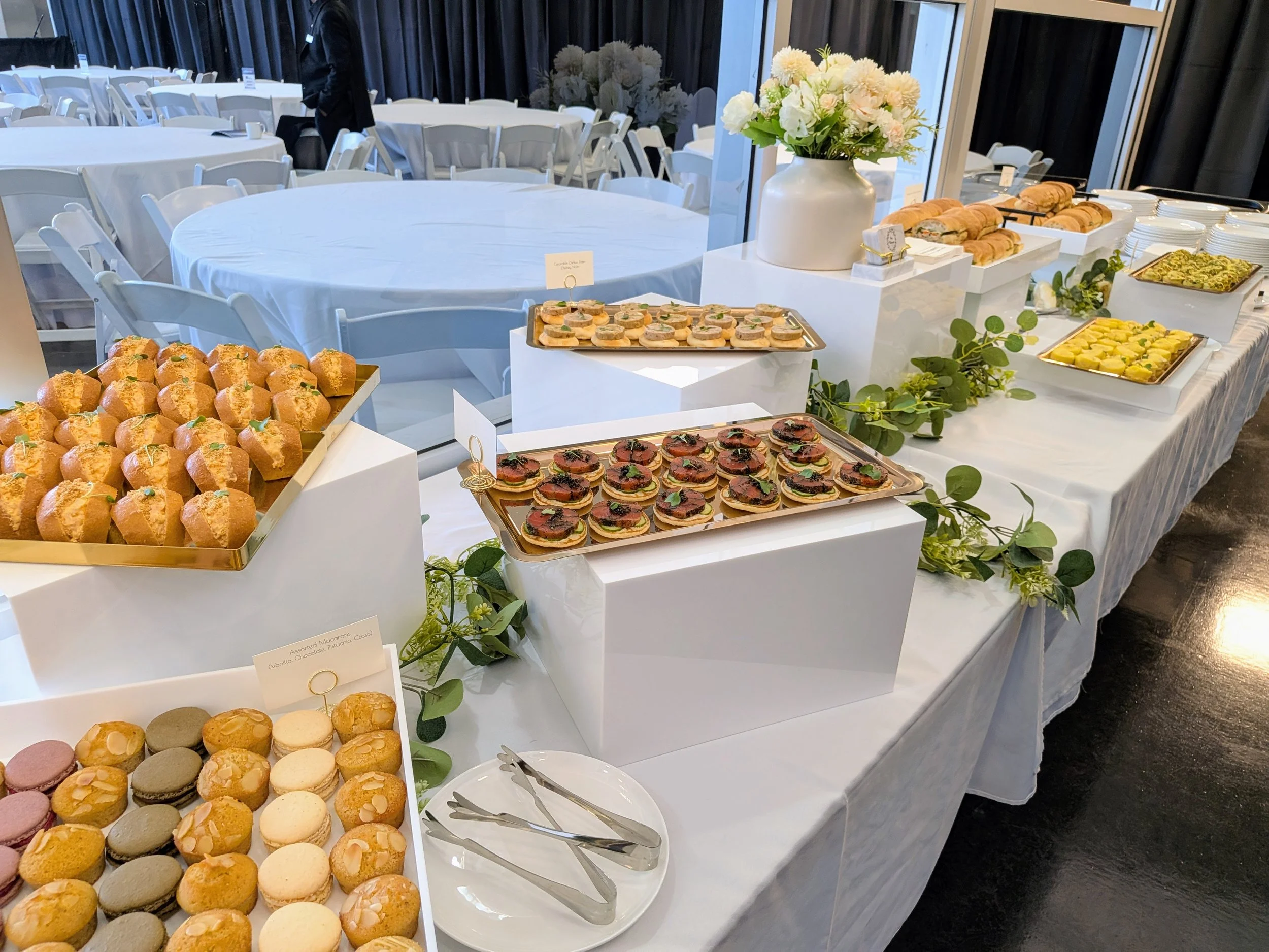 Bon Moment Event Catering- custom menu