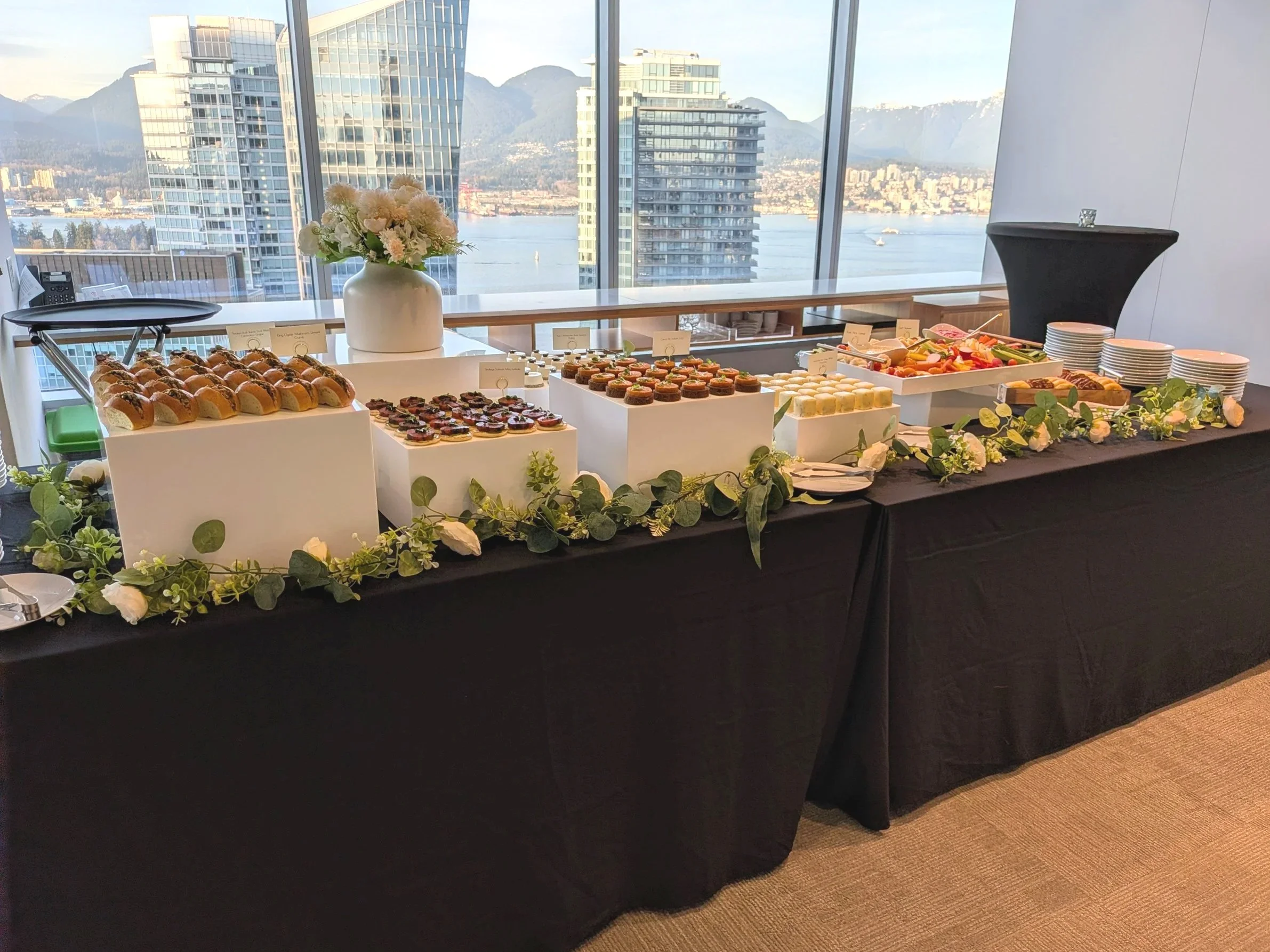 Bon Moment Canape catering Vancouver