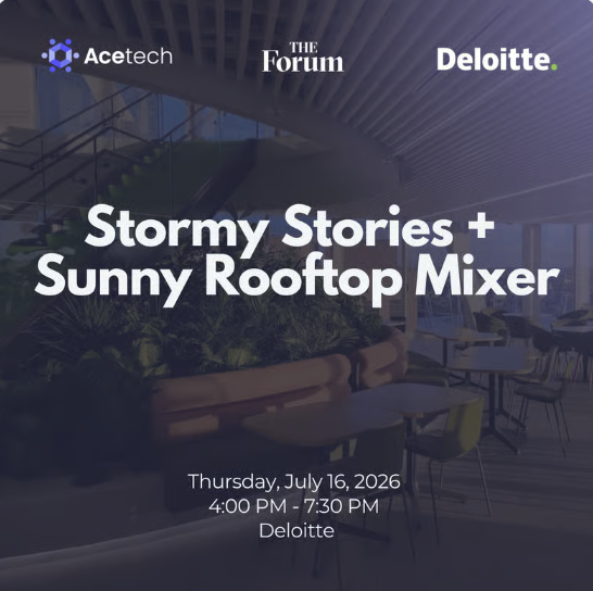 Stormy Stories + Sunny Rooftop Mixer
