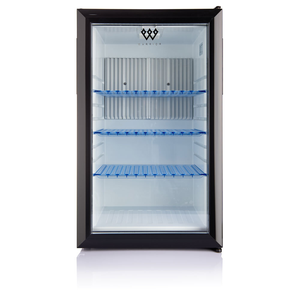 Warrior WAM50G Electric Absorption Diffusion Mini Bar Hotel Fridge - Black  with clear Glass Door — Warrior Fridges