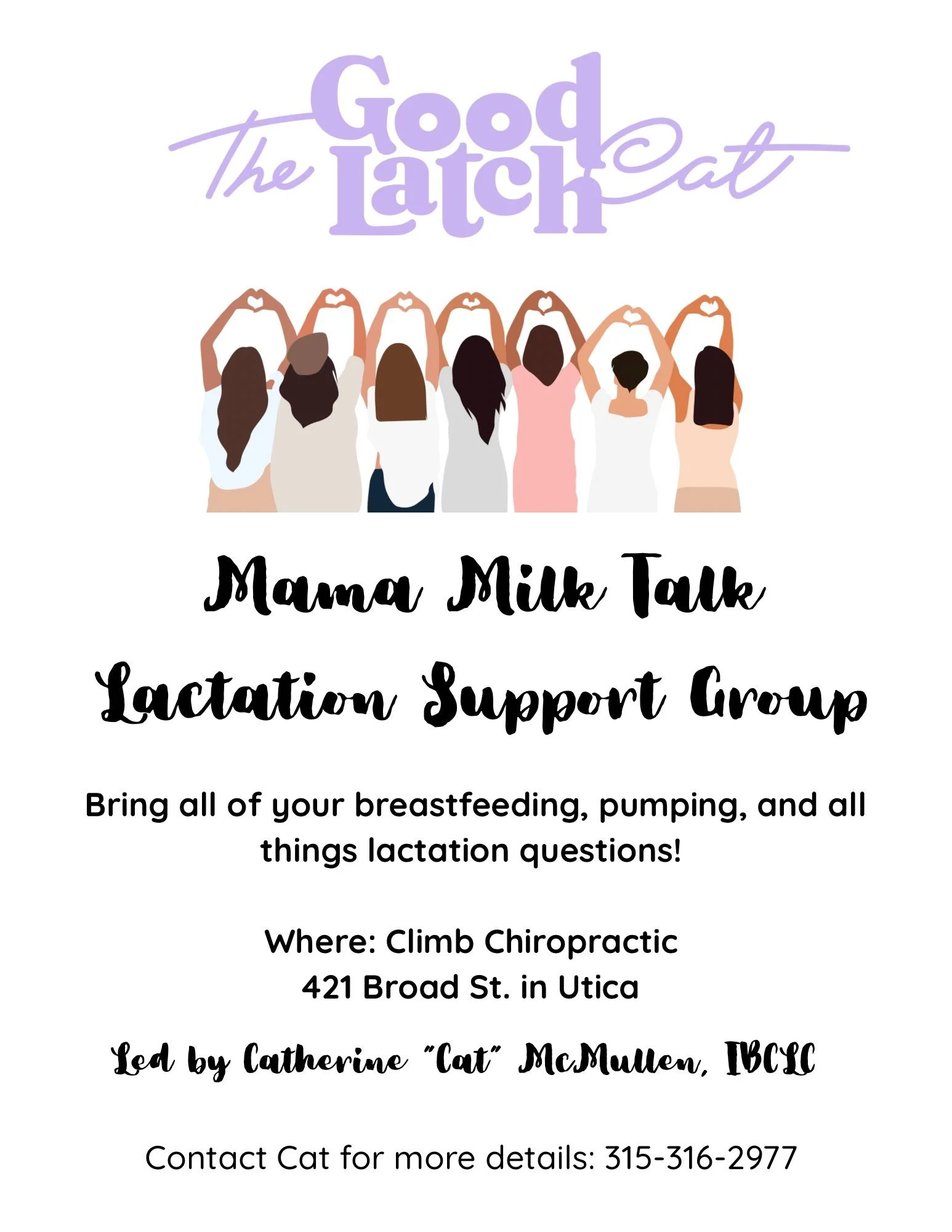 Mama Milk Talk Free Lactation Support Group