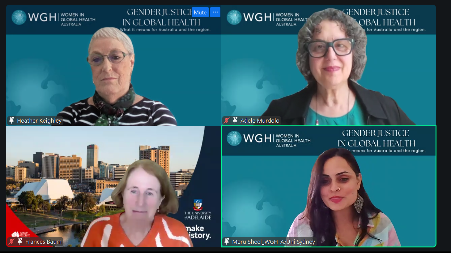 Event Recap: Gender Justice in Global Health — What It Means for Australia and the Region