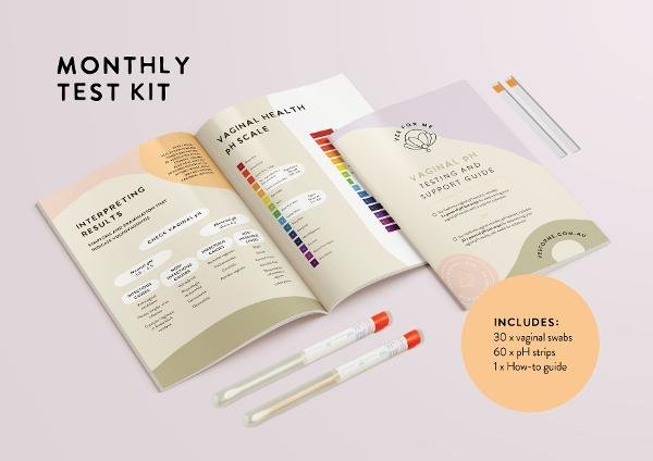 30 day vagina pH test kit