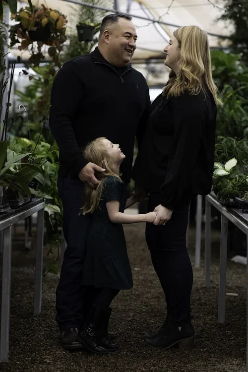 Boise family photographer - family of 3