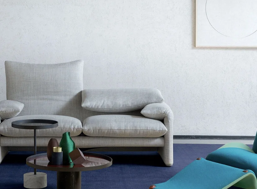 Maralunga Sofà by Vico Magistretti for Cassina