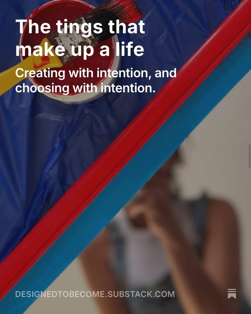 The things that make up a life
