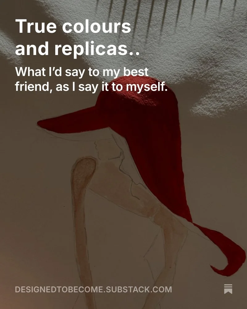 True colours and replicas..