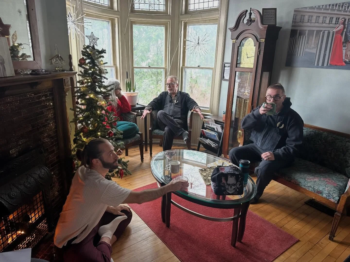 What is Sangha all about?
It&rsquo;s the warmth of friendship shared over a cup of coffee.
It&rsquo;s the courage to show up just as you are &mdash; without polish, without pretense.
It&rsquo;s the steady encouragement to live this life fully awake.
