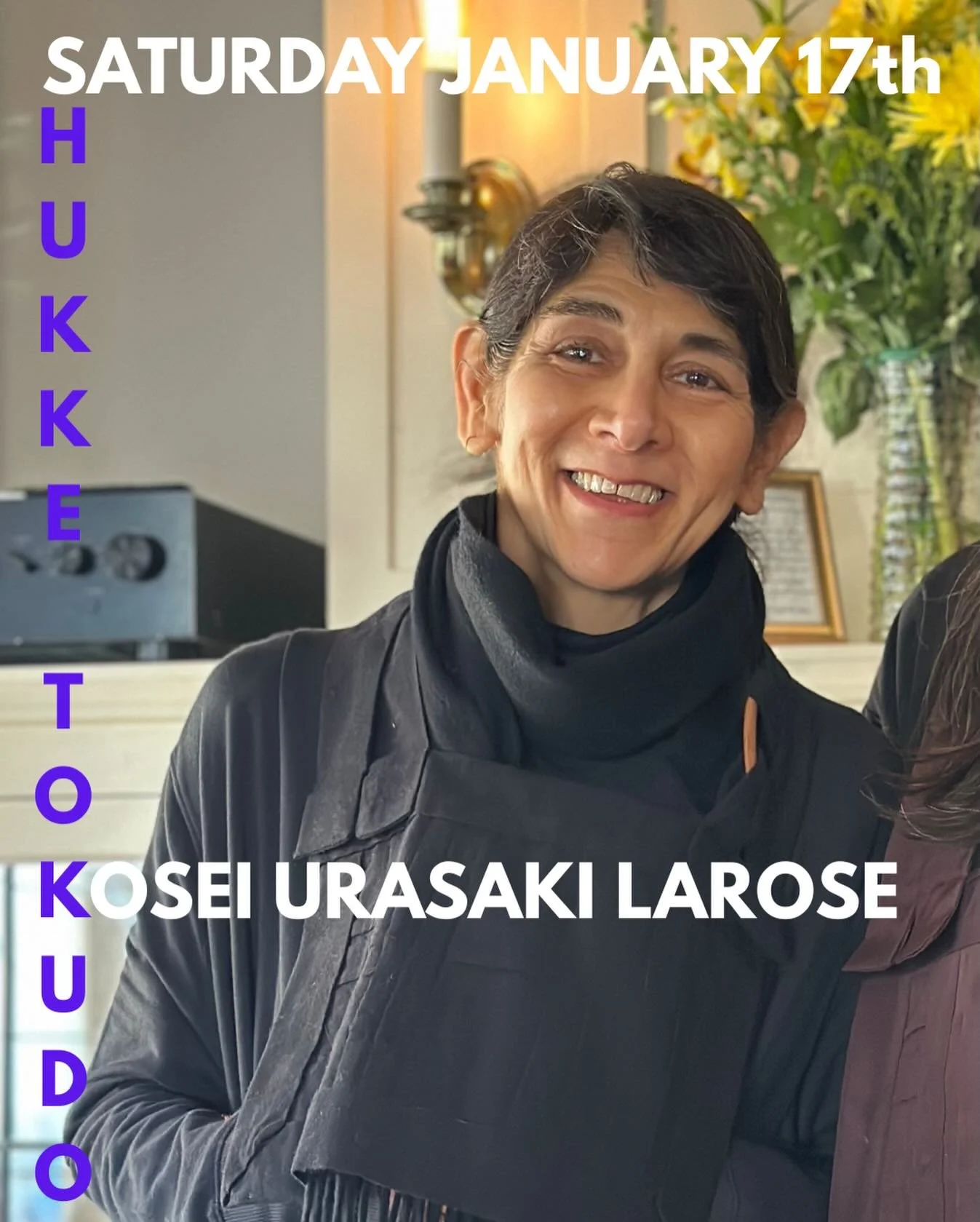 KŌSEI URASAKI LAROSE &mdash; SHUKKE TOKUDO
This Saturday &middot; 10:00 AM
One River Zen &middot; Ottawa, IL

This Saturday morning we gather to witness Shukke Tokudo &mdash; the ceremony of leaving home &mdash; as Kōsei Urasaki Larose formally enter