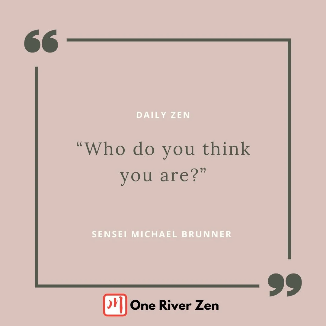 WHO DO YOU THINK YOU ARE

When I was a little boy, if I did something that didn&rsquo;t align with my mom&rsquo;s idea of how I should behave, she would say, &ldquo;Who do you think you are?&rdquo;

Over time, many of us receive that same message in 