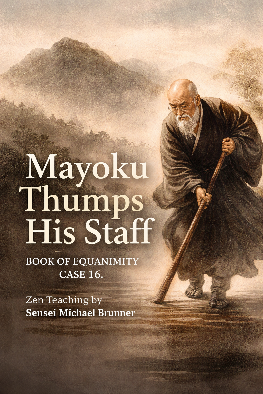 Mayoku Thumps His Staff — Right and Wrong in Zen | Book of Equanimity Case 16 | Sensei Michael Brunner