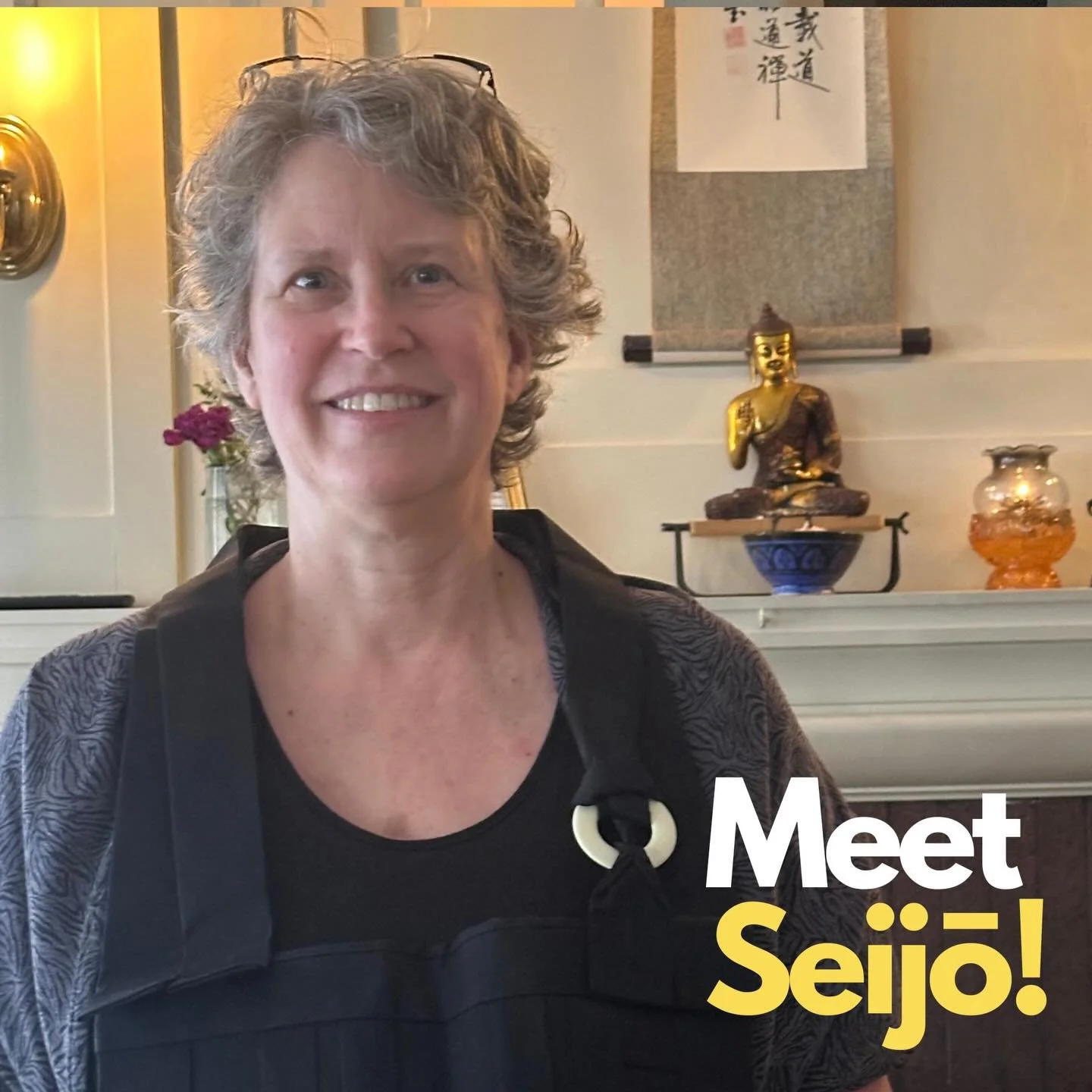 WELCOMING OUR NEWEST BODHISATTVA AT ONE RIVER ZEN

Today we celebrate Seijō&rsquo;s Jukai &mdash; their vow to live a life grounded in wisdom and compassion meeting each moment with steadiness, clarity, and care.

Before the gathered Sangha, she rece