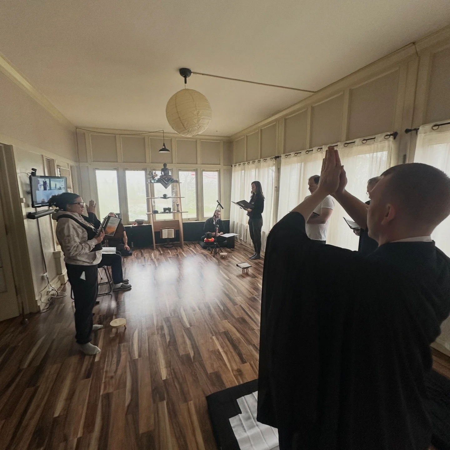 We often think of Zen practice in a stylized way. But "service" is ultimately the same in the Buddha Hall and on the job site. All of it is included, and all of it is a source of joy and awakening if we appreciate it fully. This isn't a dre