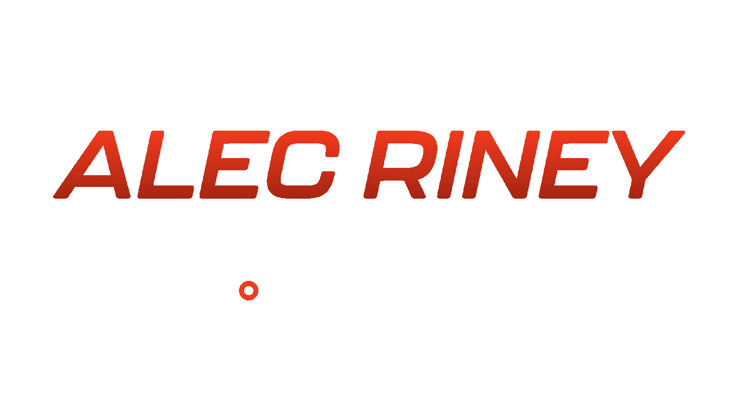 Alec Riney-Seoane Design Portfolio