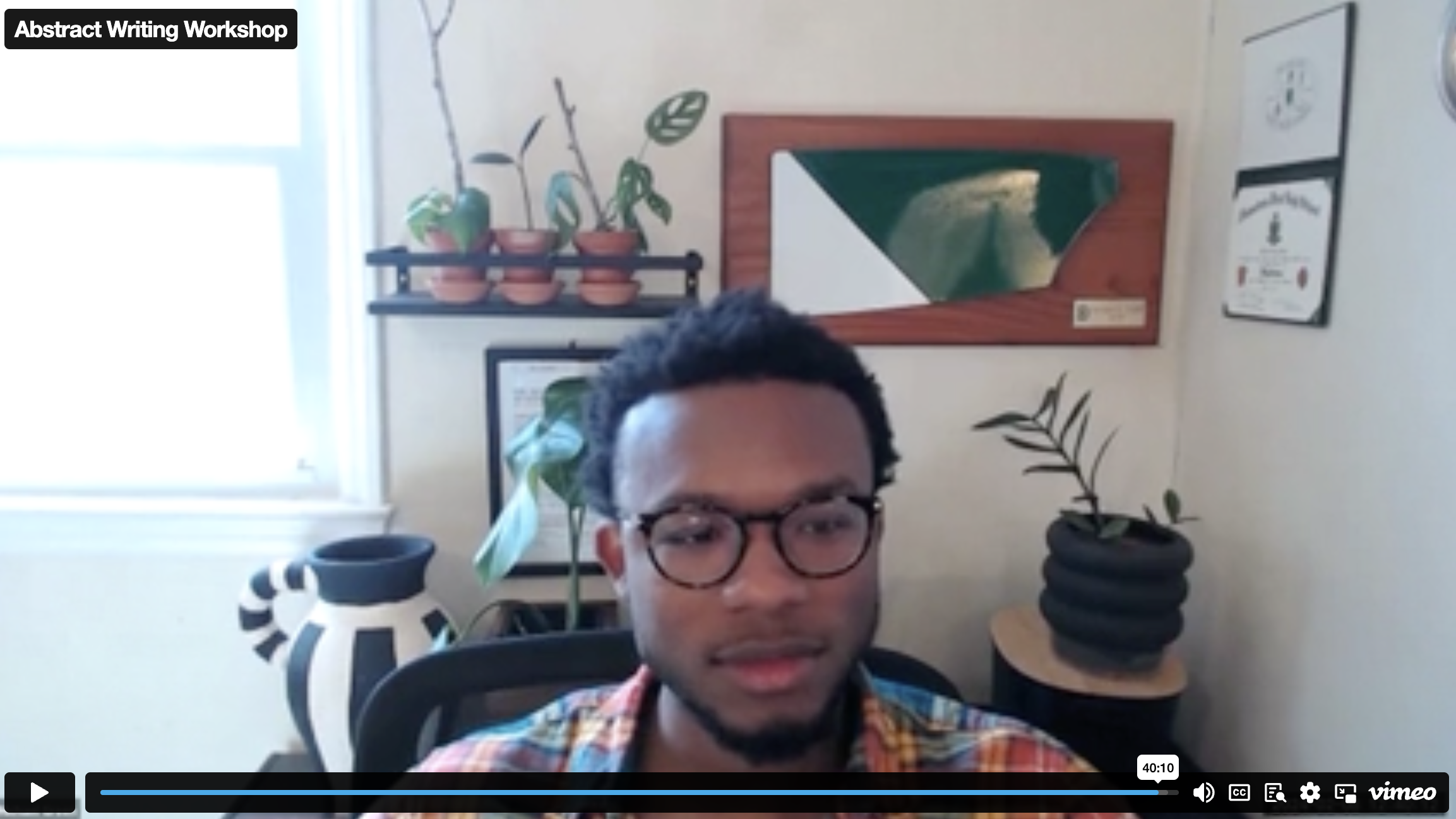 Picture of me from workshop