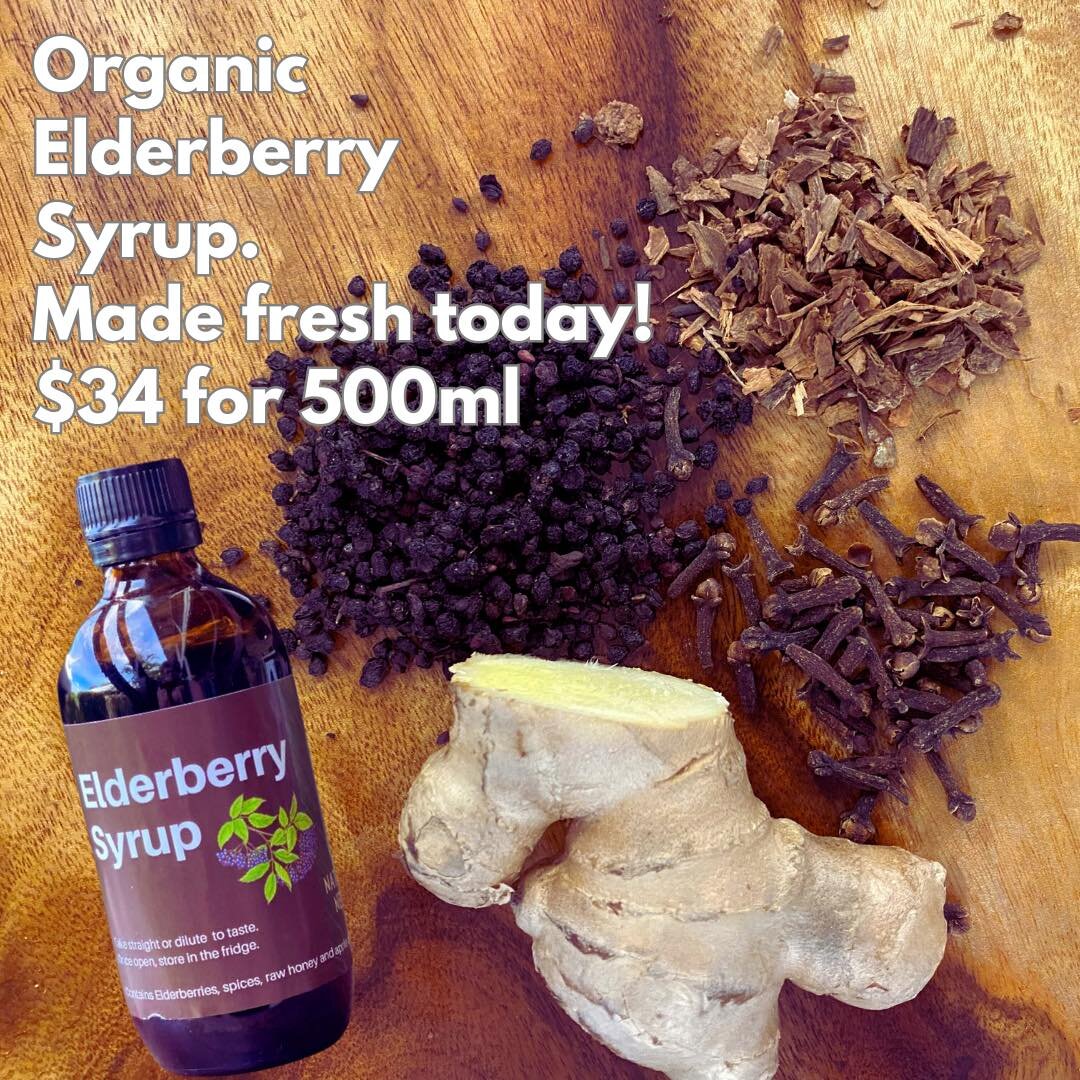 🧙&zwj;♀️ I spent today with my witches hat on, brewing a BIG batch of new ORGANIC CHAI SPICED ELDERBERRY SYRUP. It&rsquo;s a little winter special, made to warm you up and keep the colds away. 

I found a new little interesting fact as I scrolled th
