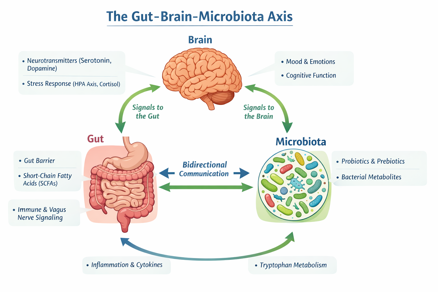 Why gut health matters for mood, stress, and mental wellbeing.