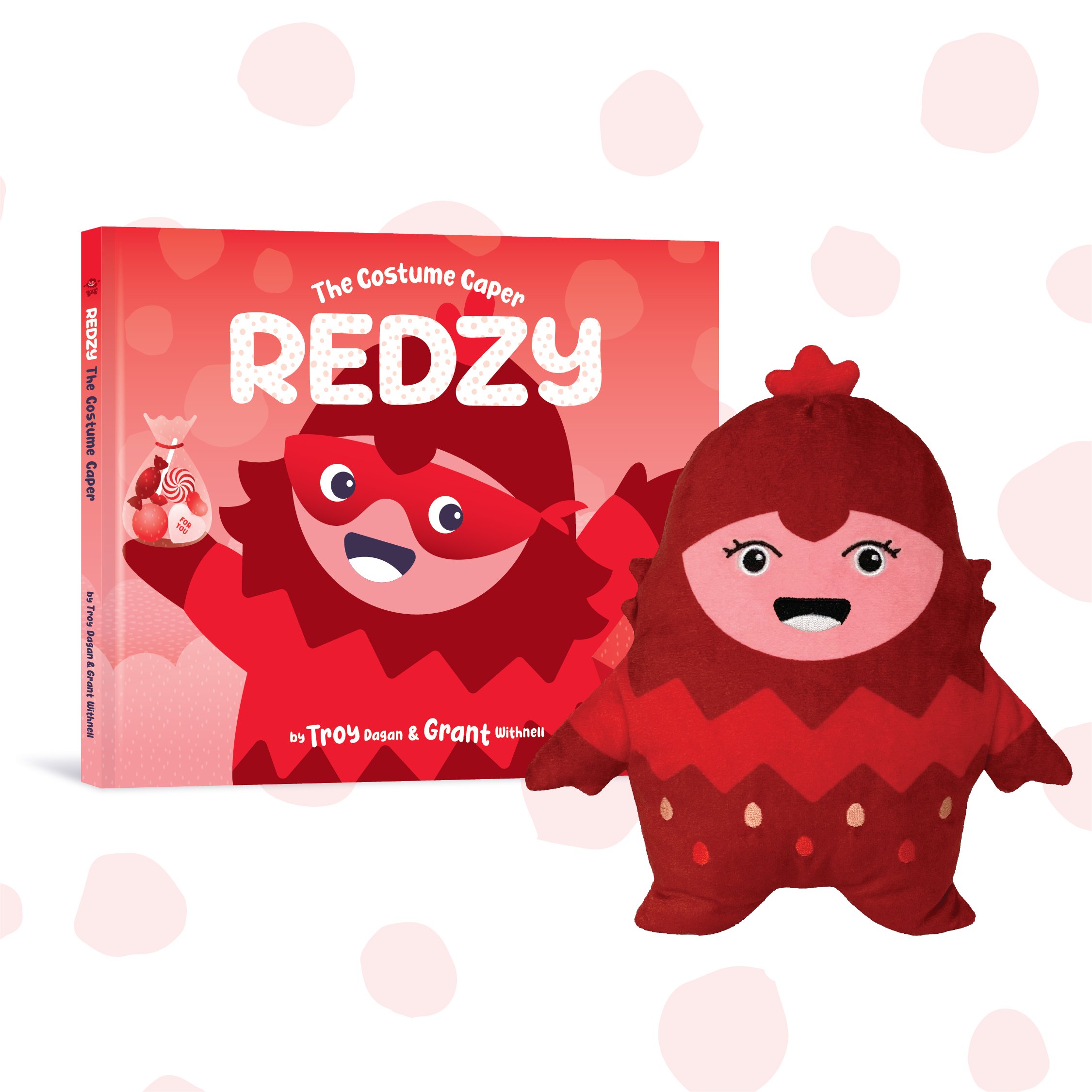 Redzy: The Costume Caper & Plush Toy Gift Set