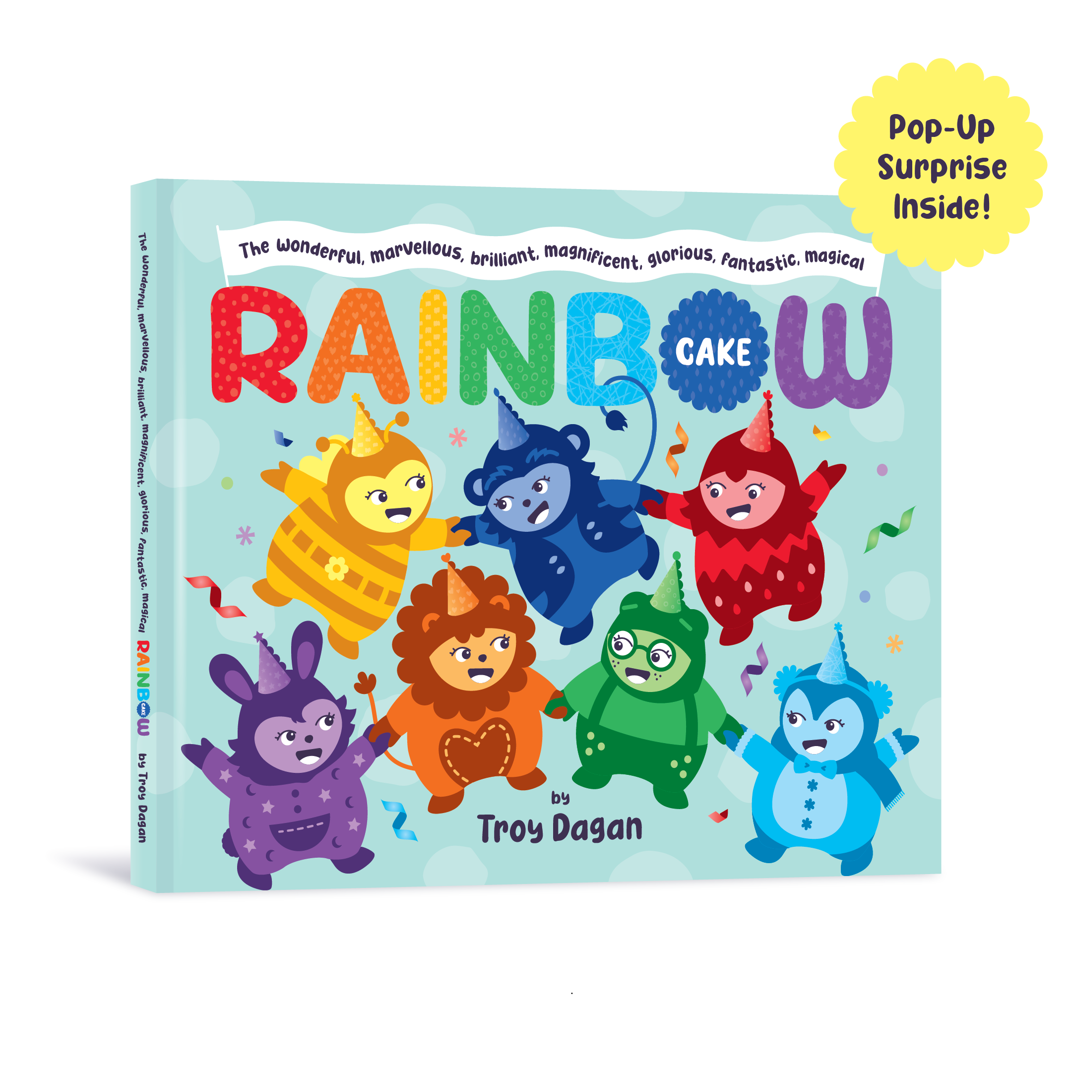 The Wonderful Rainbow Cake