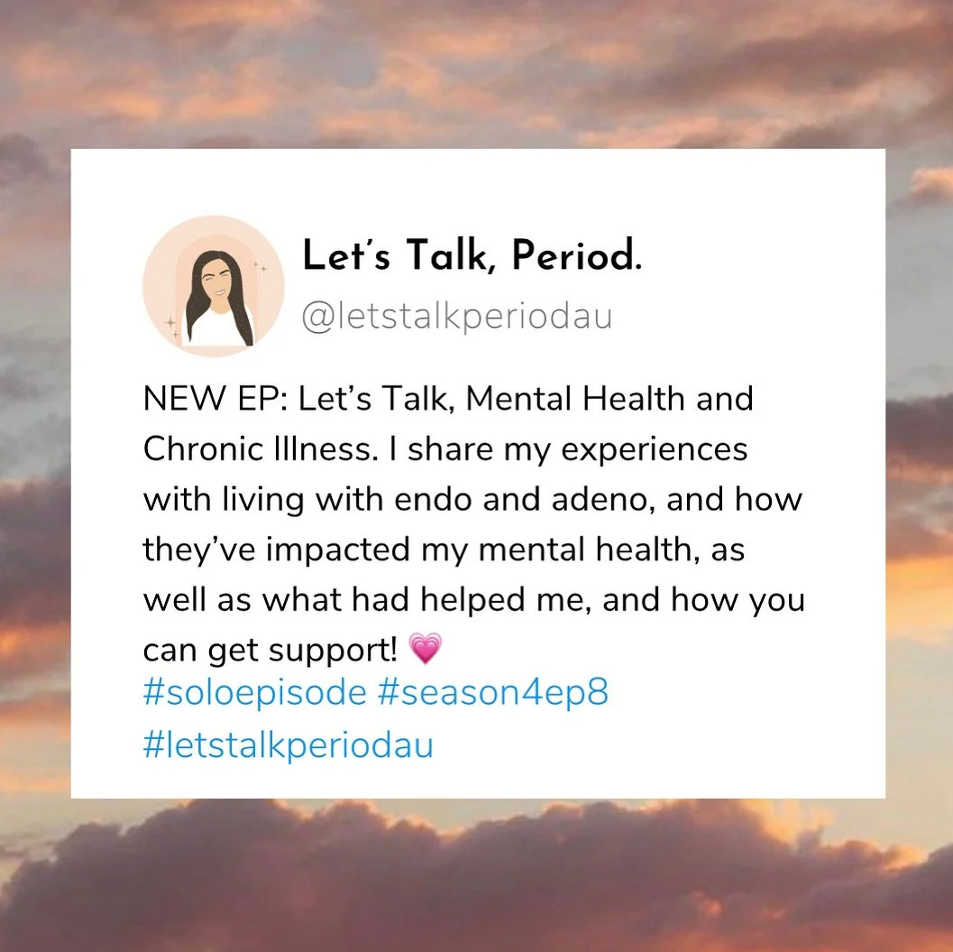 Let’s Talk, Mental Health and Chronic Illness