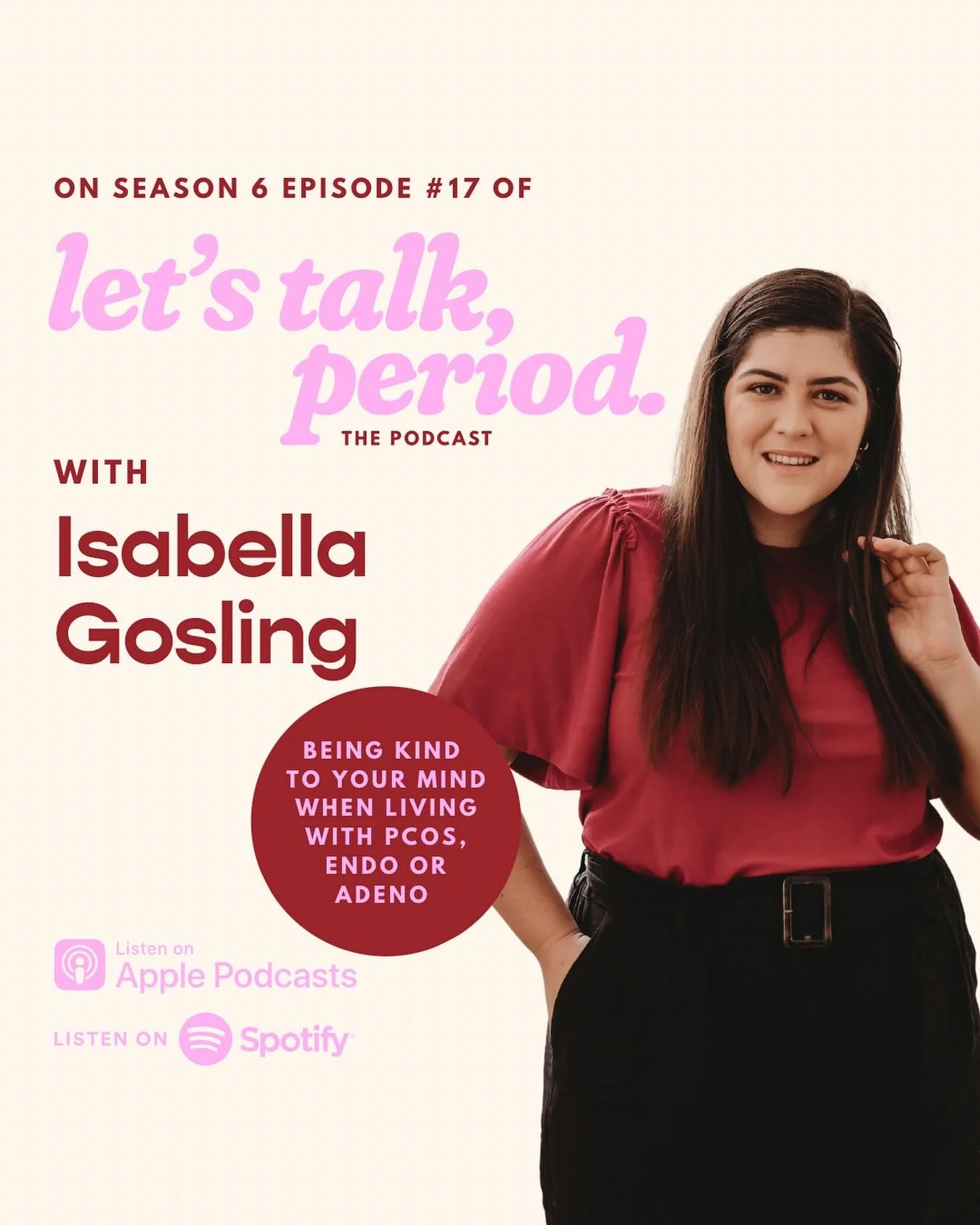 Let's Talk Being Kind to Your Mind when Living with PCOS, Endo or Adeno | Mental Health, Acceptance, Values and Beliefs