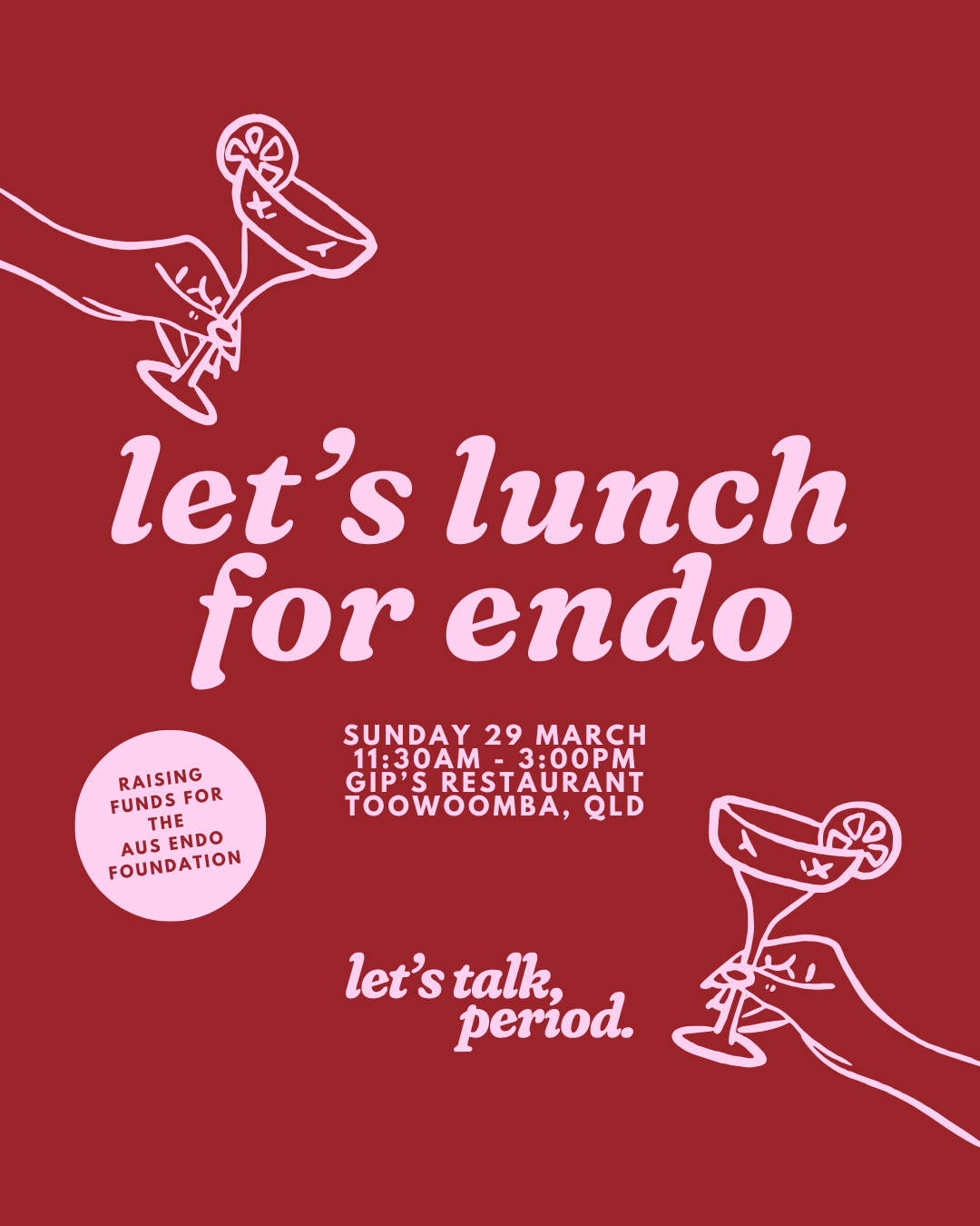Let’s Lunch for Endo | Endometriosis Awareness Month Event 