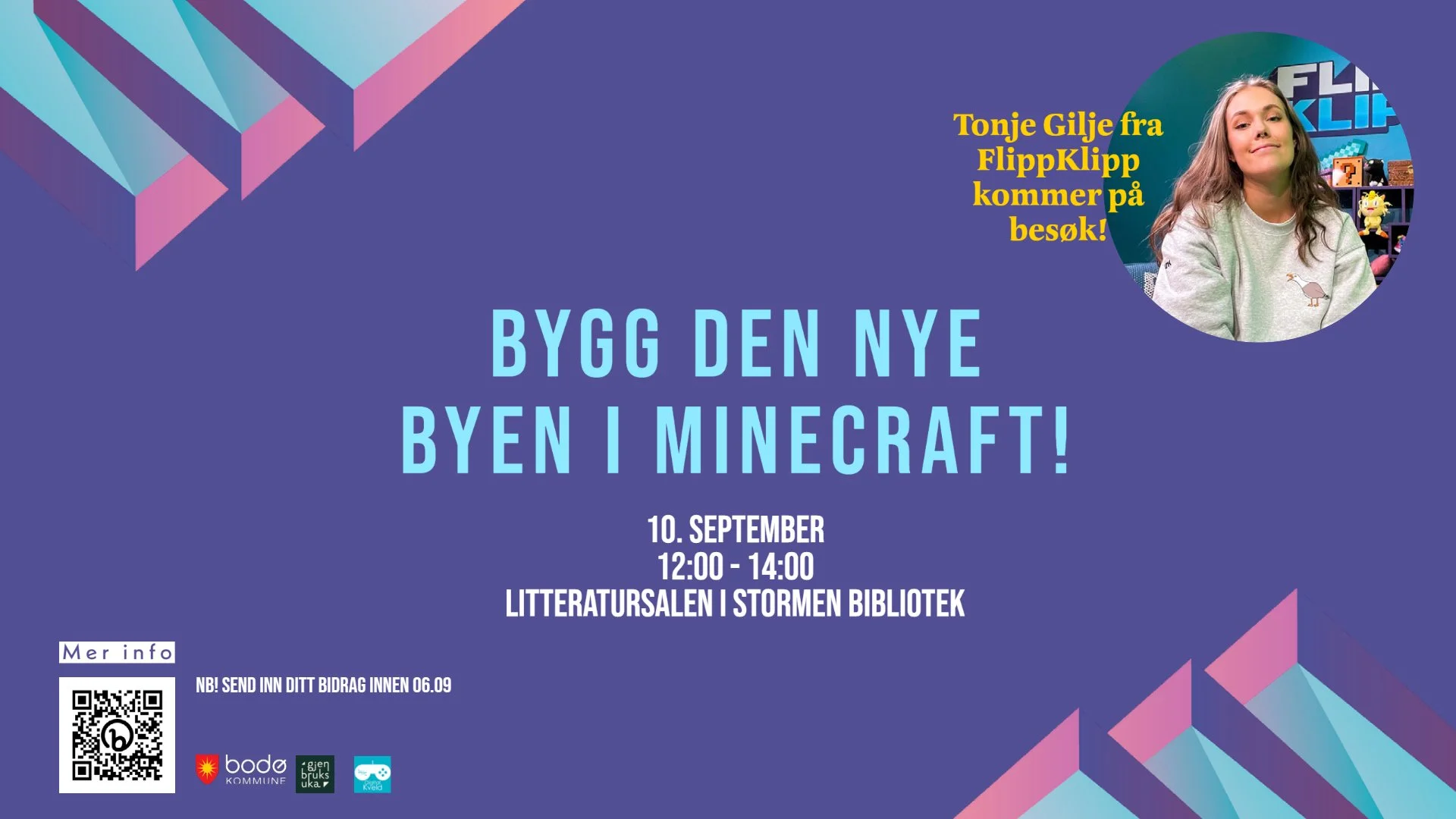 Bygg den nye byen i Minecraft!