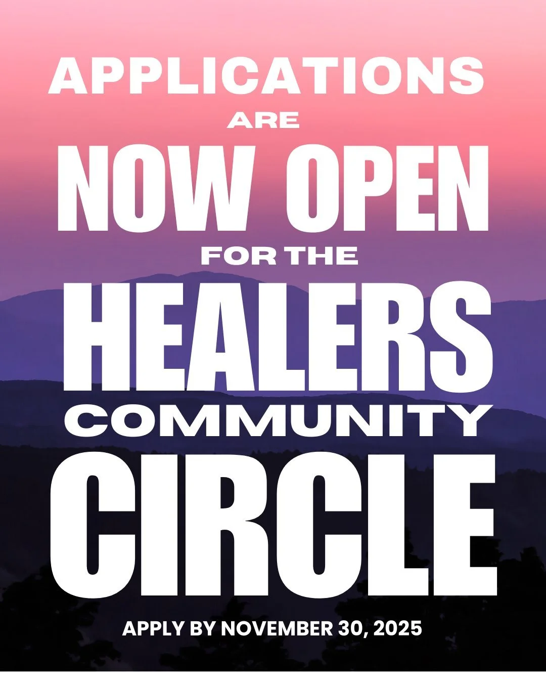 Applications are now open for the 2026 Healers Community Circle! 🌿
Join a supportive, close-knit community of Native students who are walking the path toward healthcare careers. The Healers Community Circle is a year-long program that centers mentor