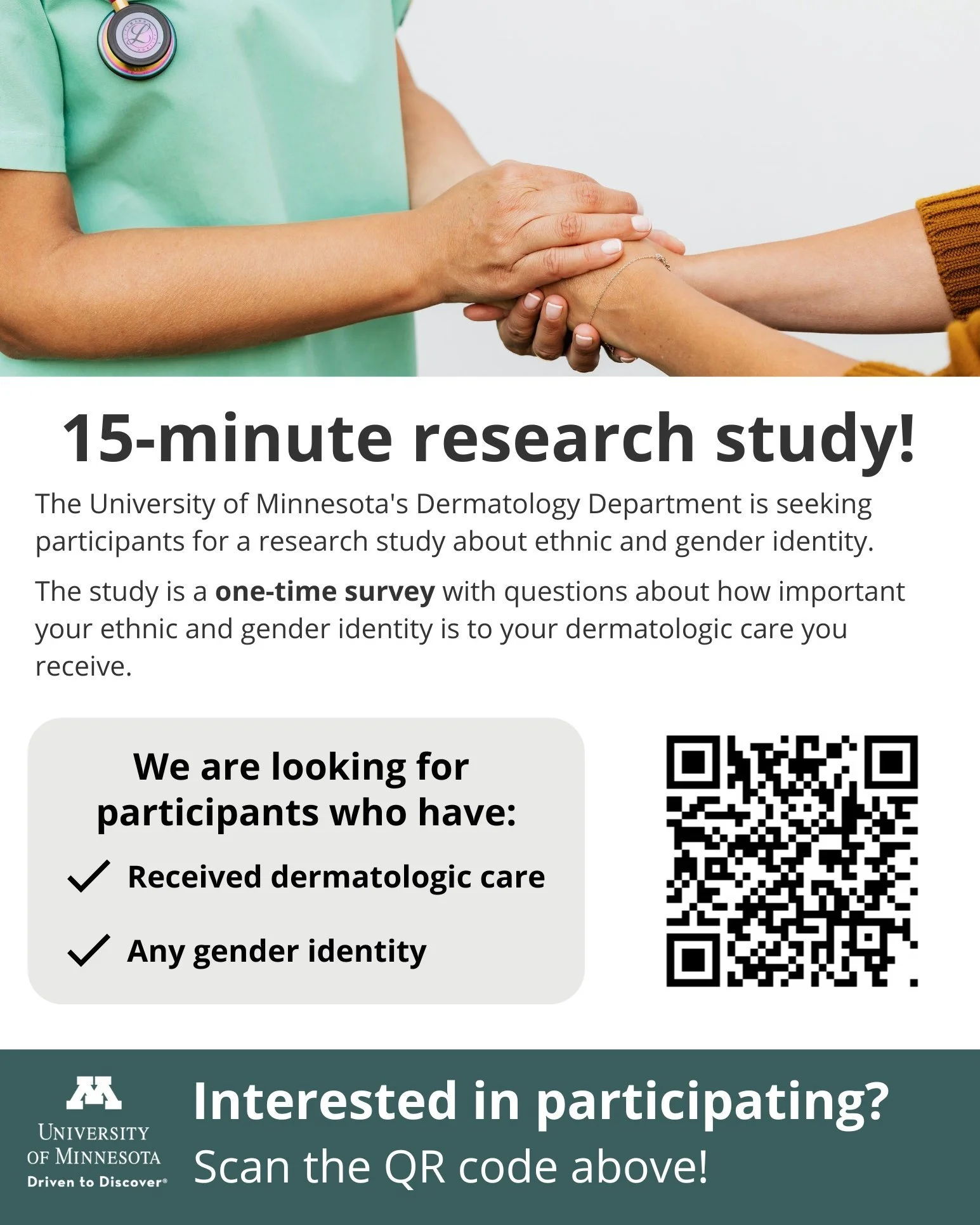 📣 Research Call: Queer Indigenous Dermatology Experiences

We&rsquo;re proud to uplift a new research study led by our Healers Community Mentor Dakota MacColl (Lac La Ronge First Nation, Treaty 6) in collaboration with the University of Minnesota Me