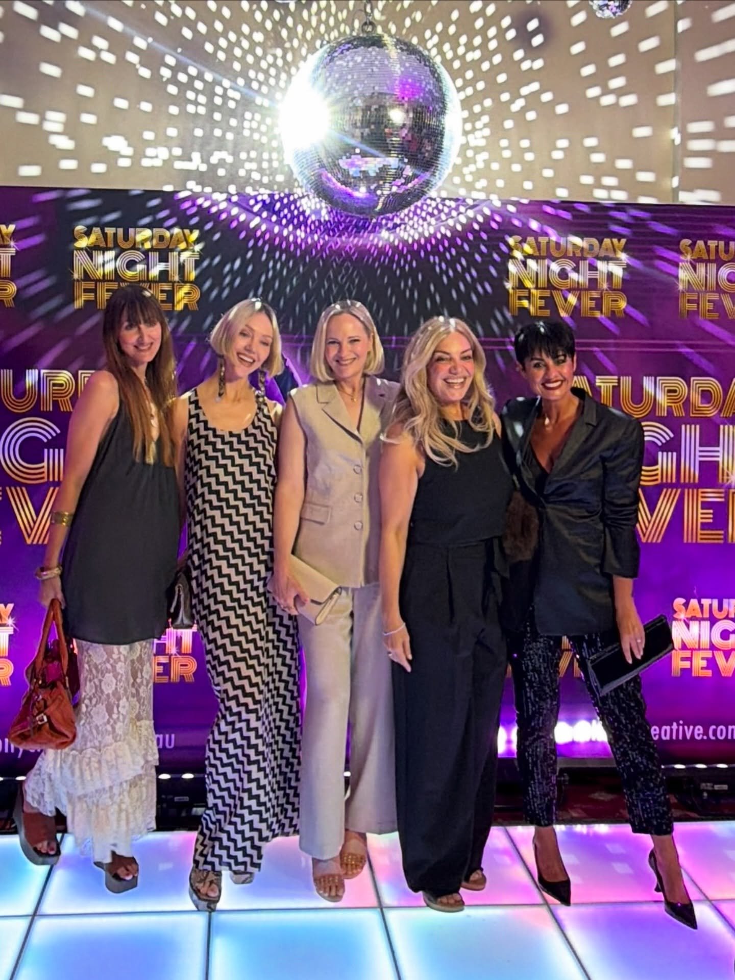 SATURDAY NIGHT FEVER 🪩 VIP NIGHT

Last night I had the absolute pleasure of attending the VIP premiere opening night of Saturday Night Fever! 

As a 70s baby at heart, I love everything disco&hellip; from the music to the glamorous fashion and last 