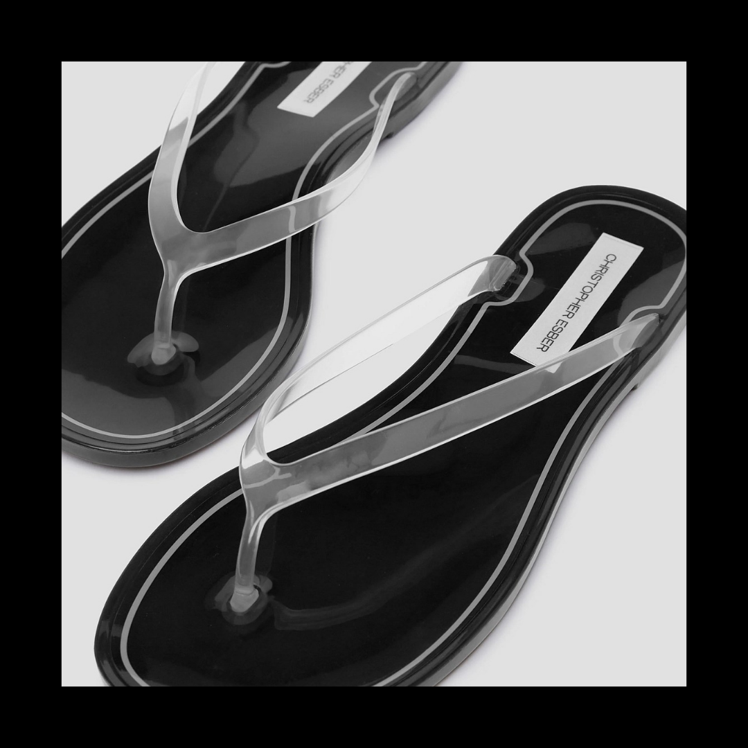 THE CLEAR JELLY FLIP FLOP TREND