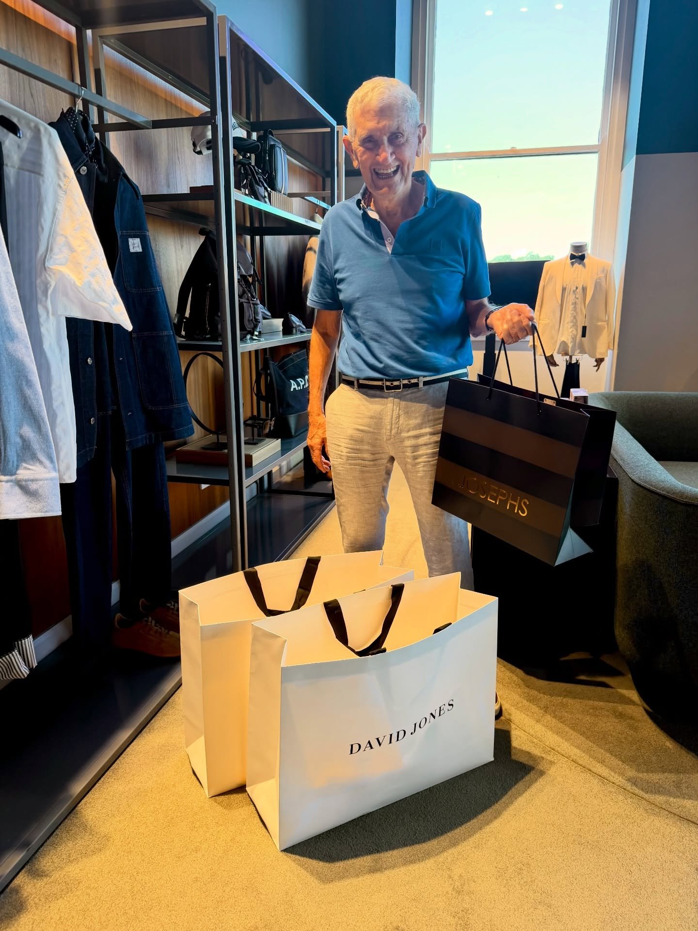 &bull; P E R S O N A L &ndash;  S H O P P I N G &bull;

One of the most special parts of my job as a stylist is the incredible people I meet along the way. Today was a particularly memorable day, I had the absolute pleasure of taking my favourite 95-