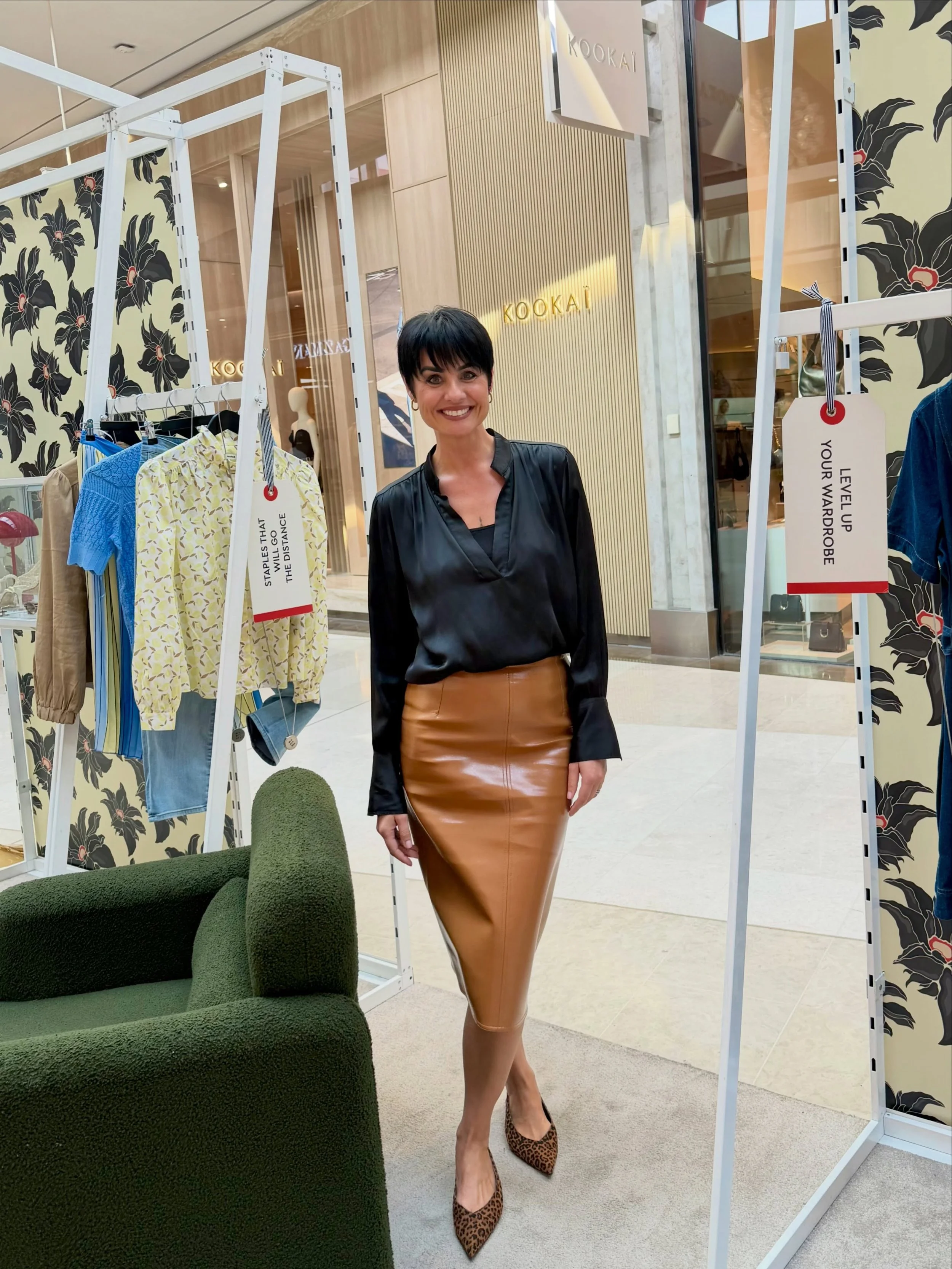 SATURDAY STYLE EDIT &mdash; DAY THREE 

Another fabulous day of 1:1 Styling at @westfieldfountaingate 

Today&rsquo;s focus was More Style - Less Effort, simple outfit formulas, wardrobe heroes and classic pieces that can be styled multiple ways to m
