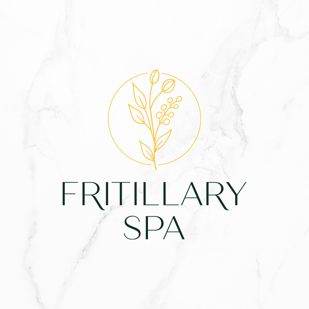 Luxury spa brand identity by Mechele Made Design Cirencester