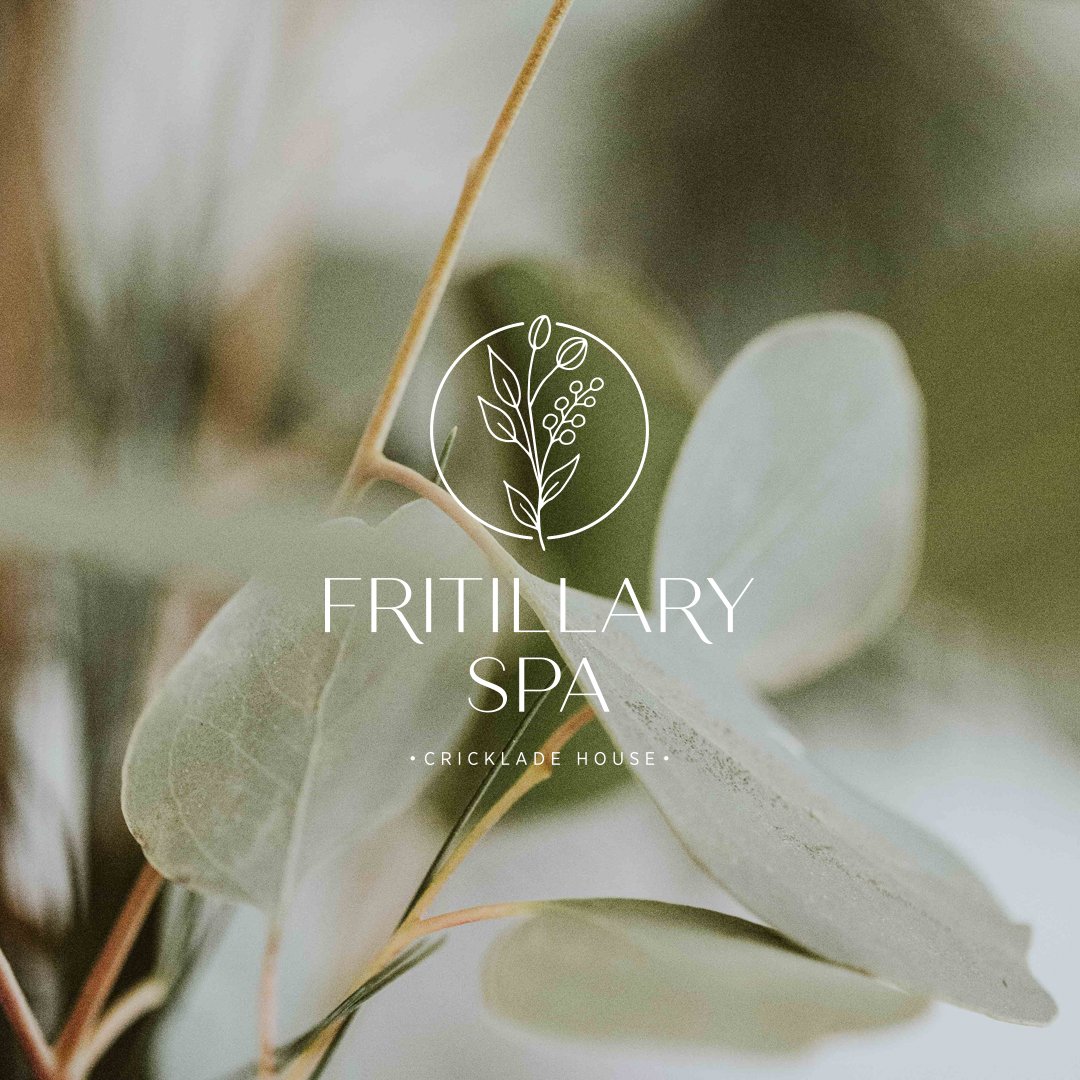 Luxury spa brand identity by Mechele Made Design Cirencester