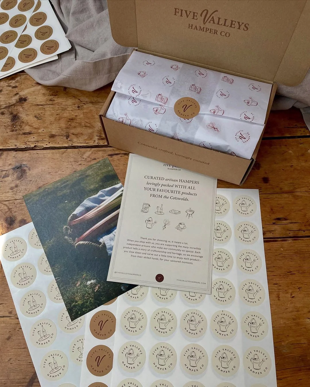 Brand identity design for a new business in Stroud, Cotswolds UK by Mechele Made Design Cirencester