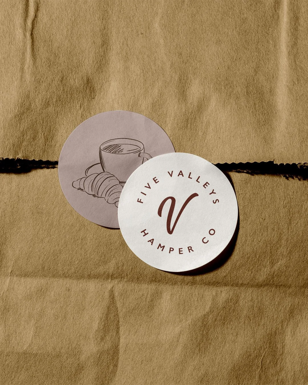 Brand identity design for a new business in Stroud, Cotswolds UK by Mechele Made Design Cirencester