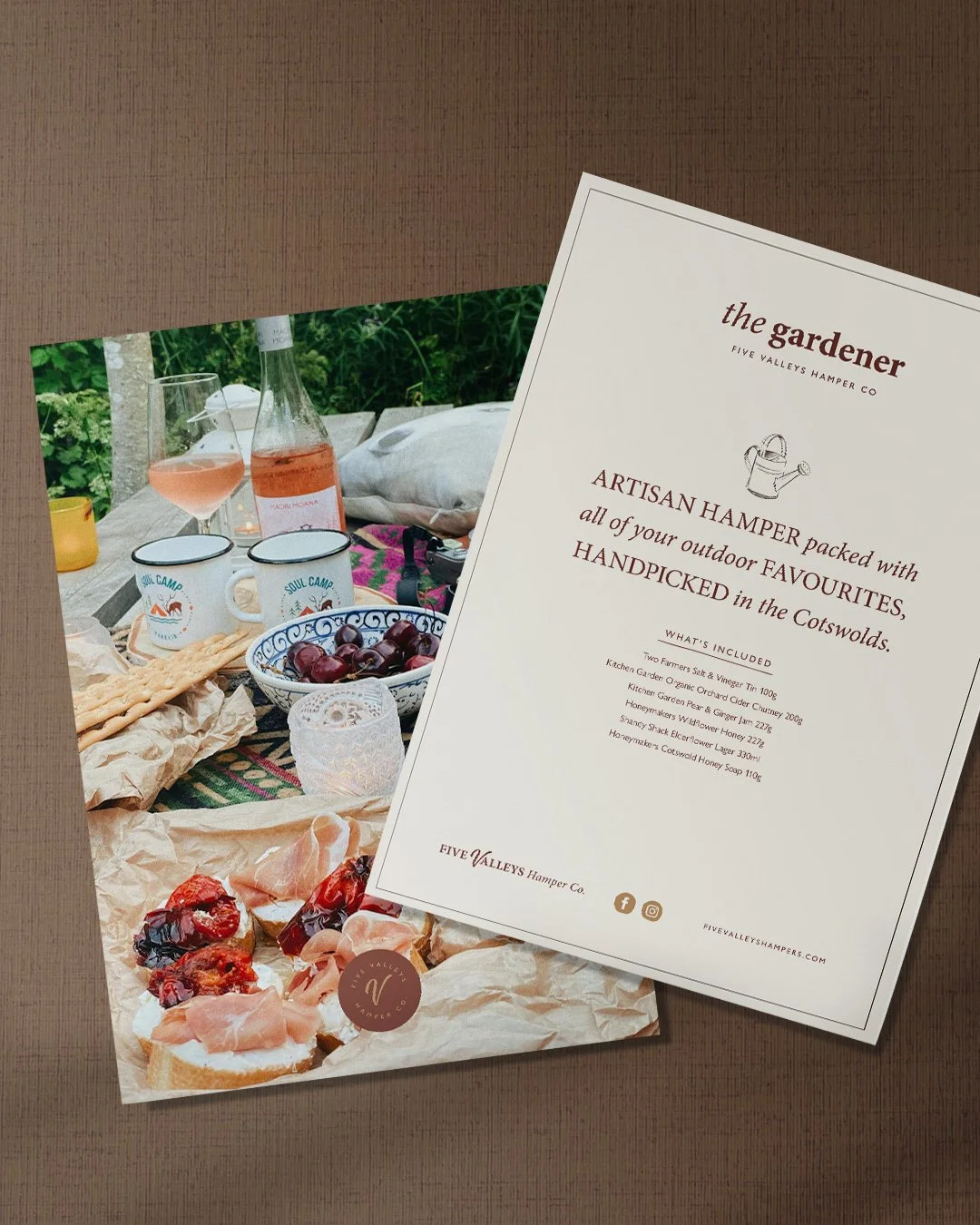 A5 flyer design for a new business in Stroud, Cotswolds UK by Mechele Made Design Cirencester