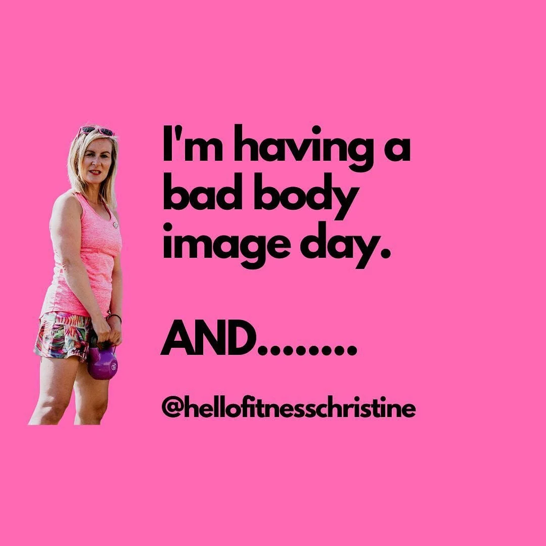 The wonderful and effervescent Evelyn Tribole @evelyntribole introduced this concept to me during an Intuitive Eating Webinar and I have clung to it ever since. 

We can't always feel great or be on top of our game. But giving yourself permission not