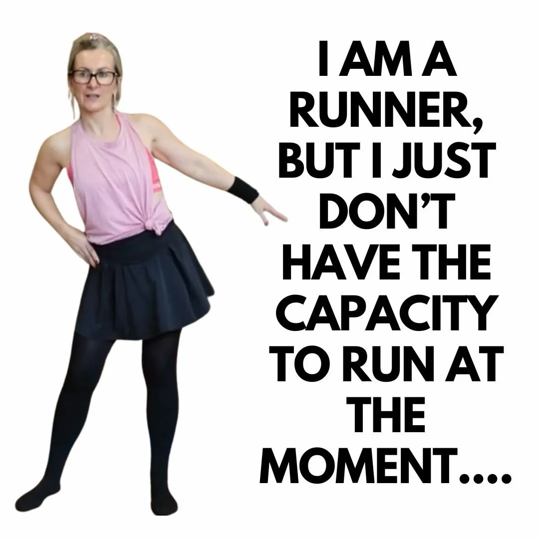 I am tired. I still want to move. I crave feeling strong. Being close to the ground.  So I lift weights slowly, in a controlled way. No pressure. No stress.

For my nervous system, stability is what I need. 
How do I know?
This sh*t takes time. 
I lo