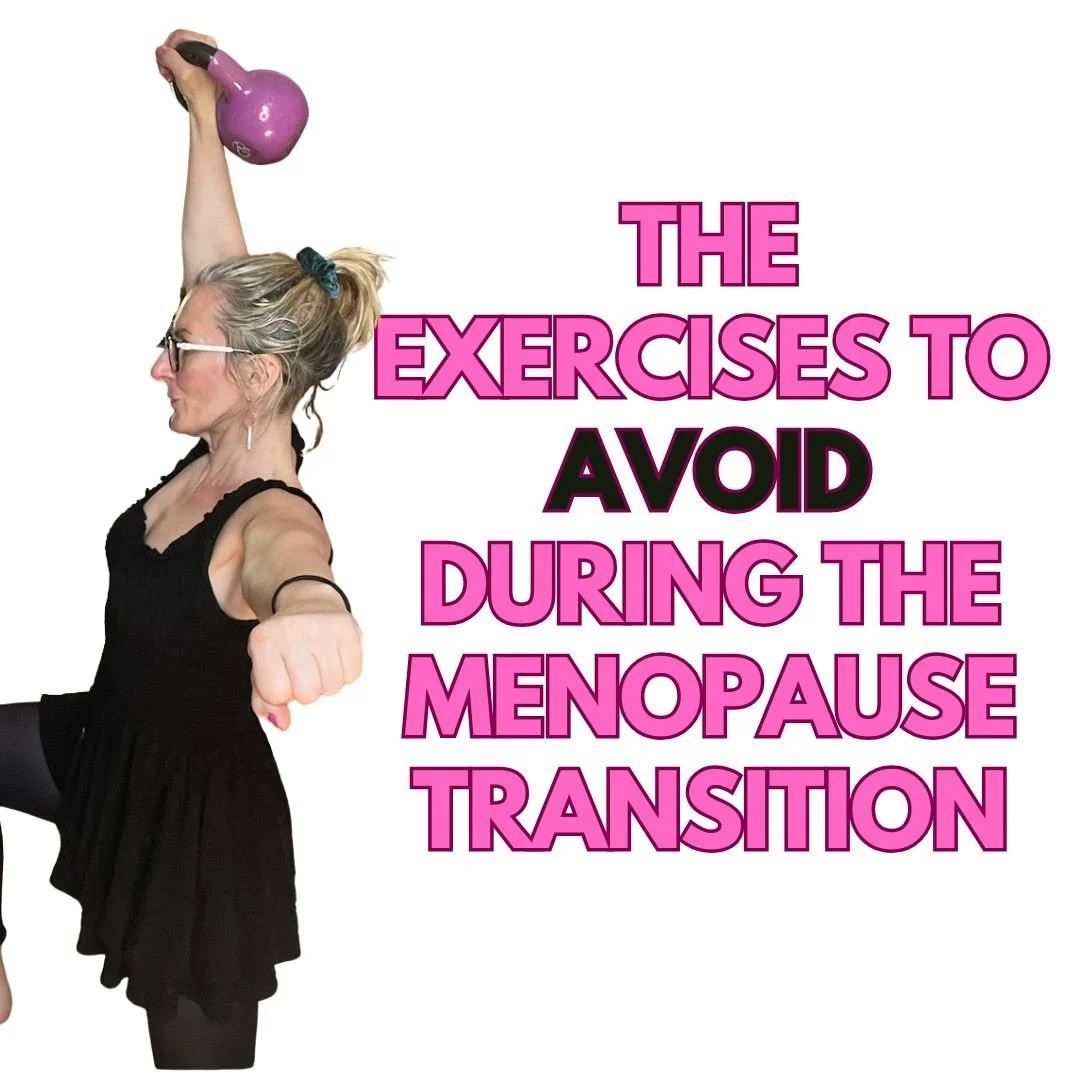 There is no cookie cutter menopause workout that will serve your individual needs. Sure we need to think about bone health and muscle mass but I need to think about that with all my clients age 30 and beyond.

Find a program that works for YOU. For y