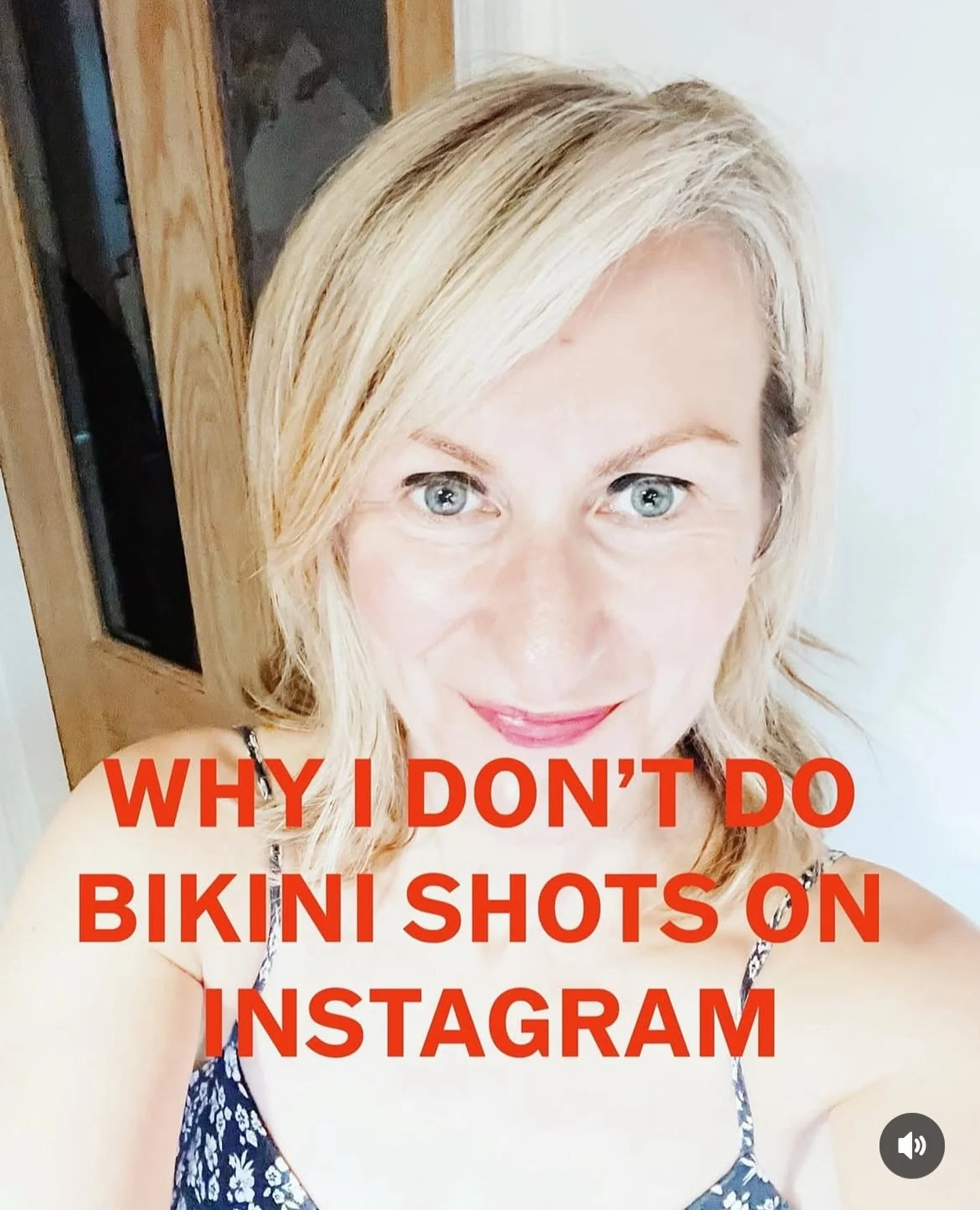This one is personal.

Please don&rsquo;t misunderstand me. There is HUGE value in normalising ALL bodies and representation really matters, especially in this often toxic fitness space.

But&hellip;

The last thing I want my account to be about is M