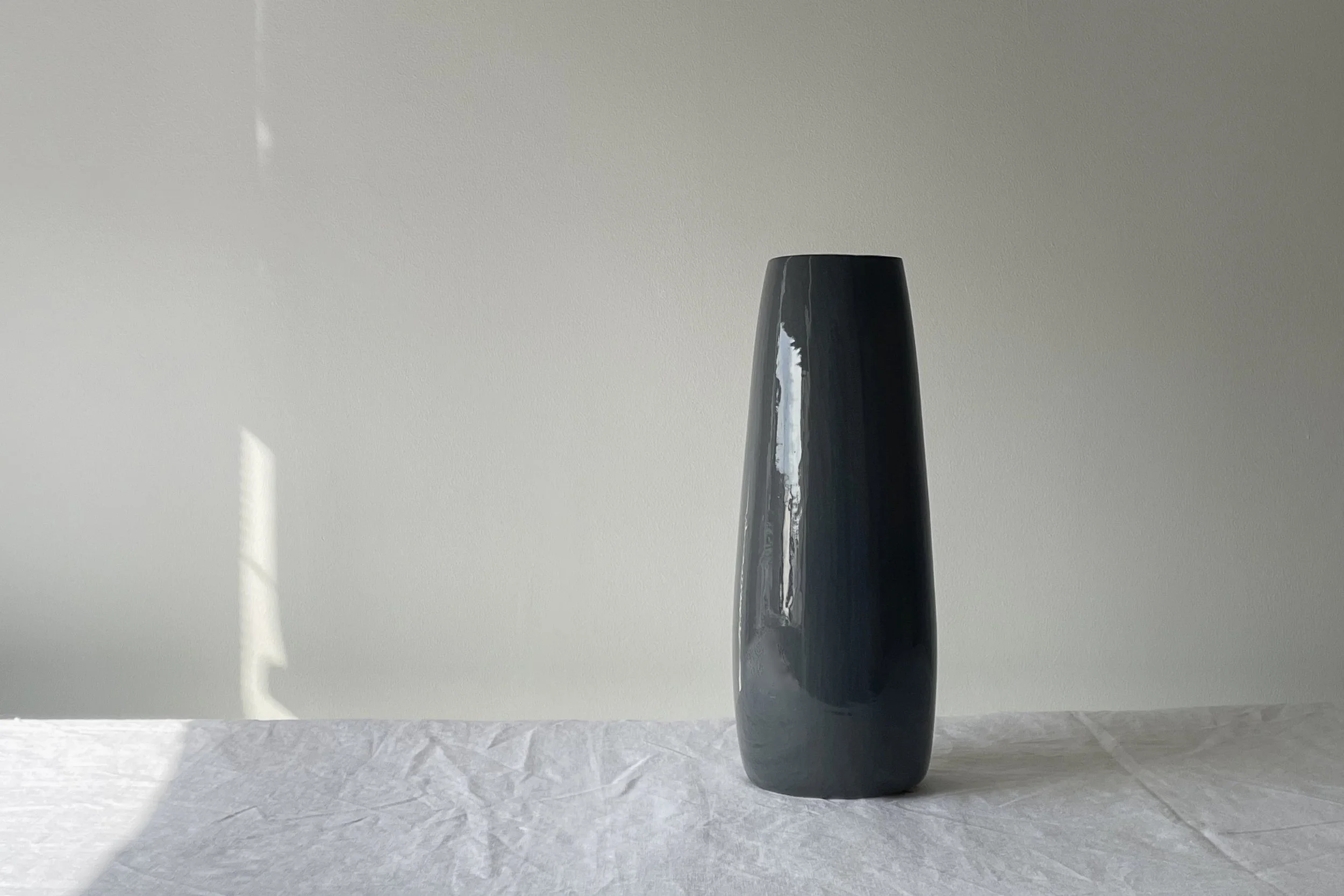 pod vase 12cmD x 35cmH