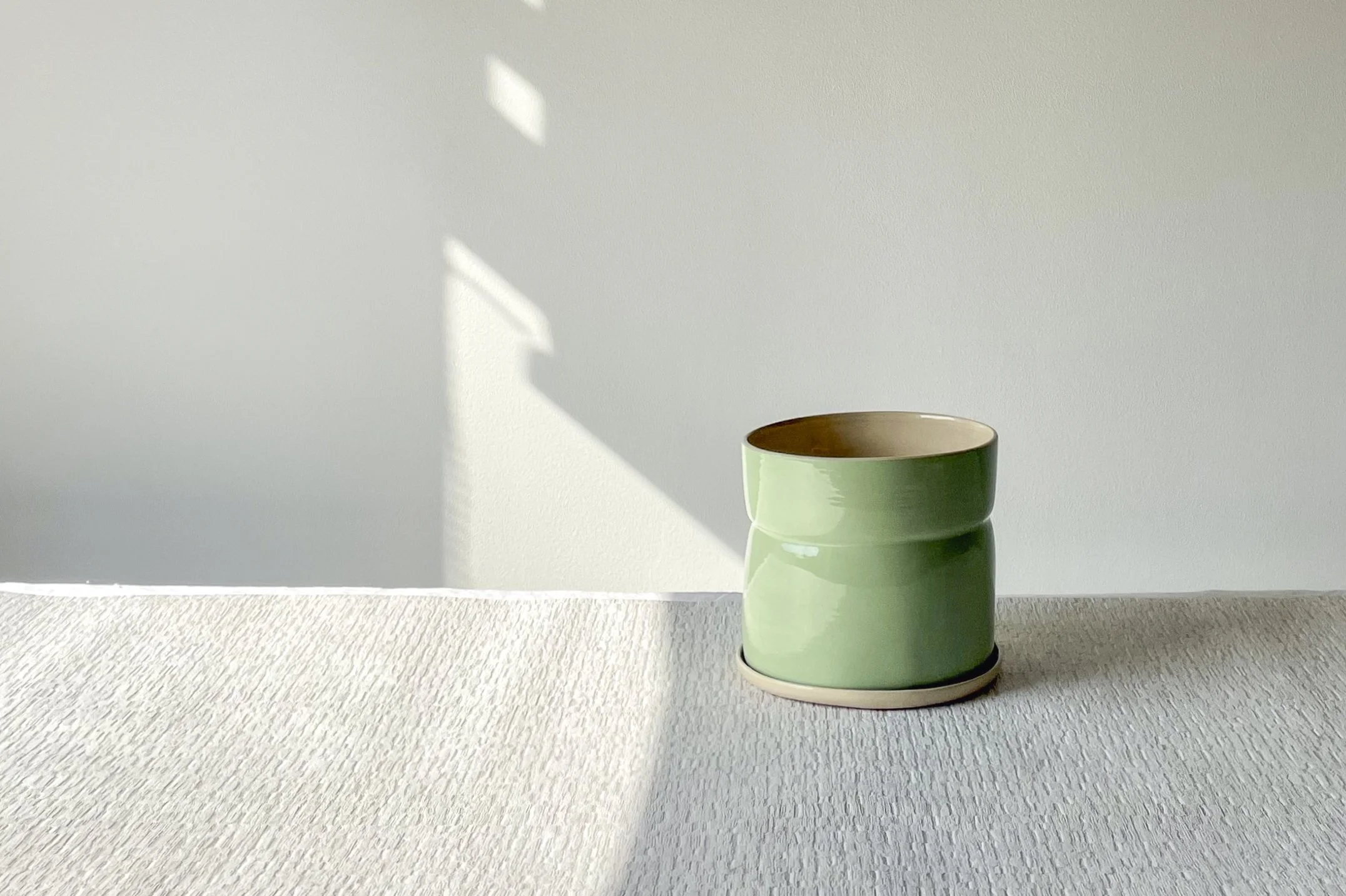 short waisted planter 15cmD x 15cmH