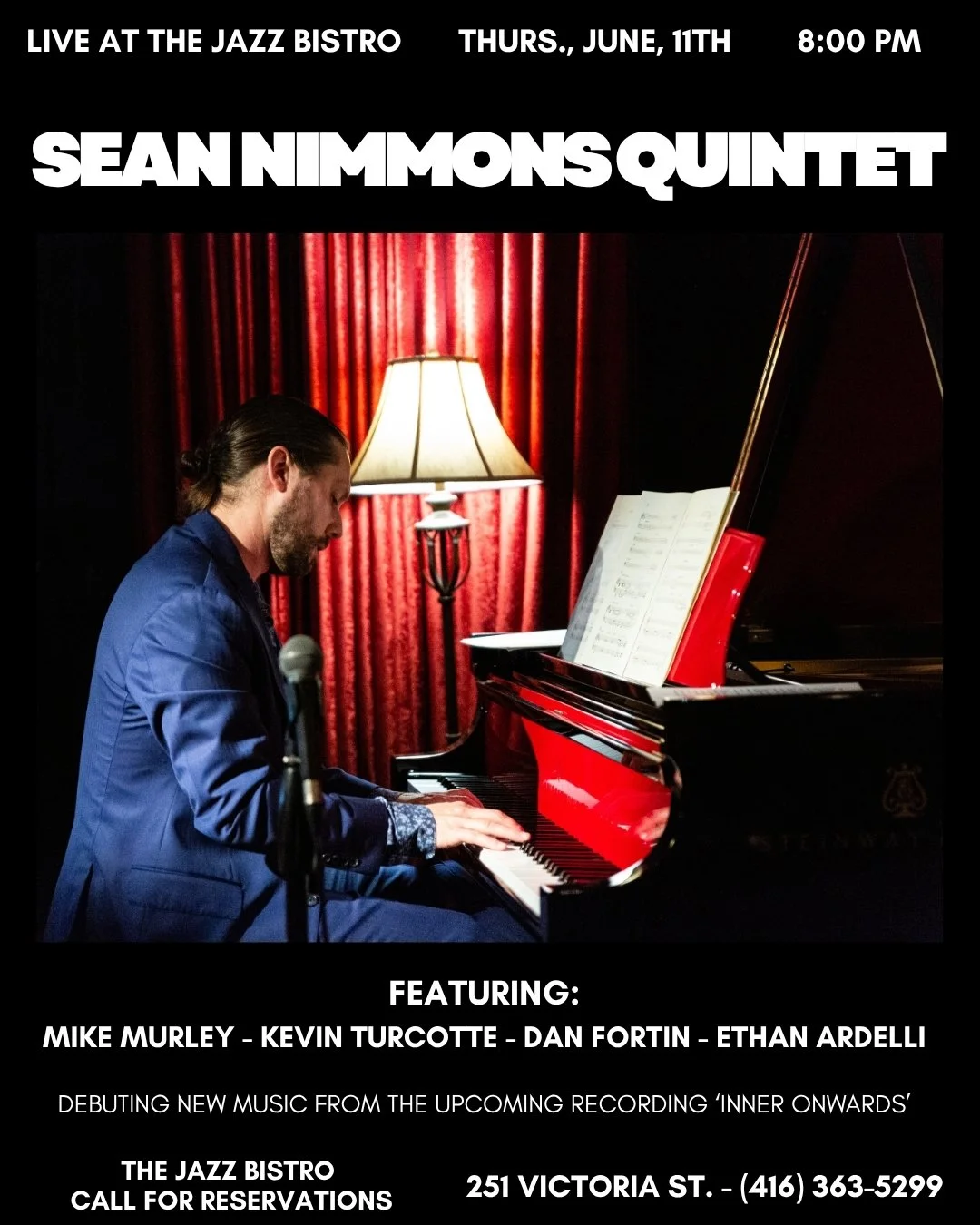 Sean Nimmons Quintet @ The Jazz Bistro