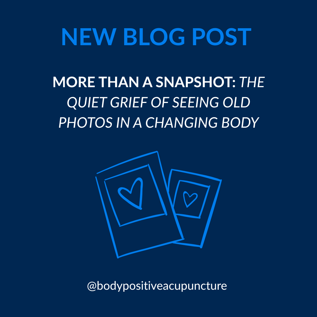 More Than a Snapshot: The Quiet Grief of Seeing Old Photos in a Changing Body