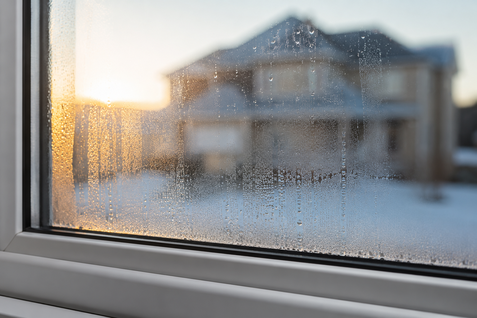 Why Are My Windows Sweating?  A Homeowner’s Guide to Condensation and Indoor Humidity